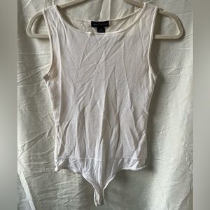 ivory off white ann taylor body suit